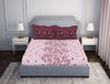 Pink 100% Cotton Fitted Elastic Bedsheet - Atrium by Spaces