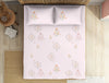 Ornate Blush 100% Cotton King Size Bedsheet Innovations - By Innovations