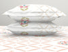 Ornate White 100% Cotton King Size Bedsheet Innovations - By Innovations