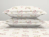 Floral Grey Polycotton King Size Bedsheet Harmony - By Welspun