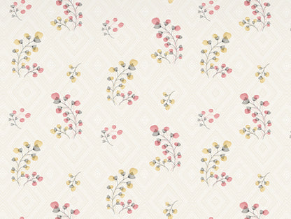 Floral Grey Polycotton King Size Bedsheet Harmony - By Welspun