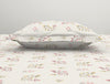 Floral Grey Polycotton Bedsheets Single Harmony - By Welspun