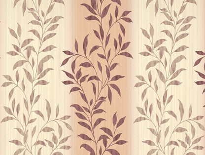 Ornate Brown Polycotton Bedsheets Double Harmony - By Welspun