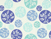 Ornate Blue Polycotton Fitted Queen Harmony - By Welspun