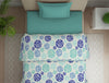 Ornate Blue Polycotton Quilt Single Harmony - By Welspun