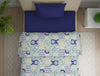 Geometric Blue Polycotton Quilt Single Harmony - By Welspun