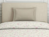 Gloral Pink Polycotton Quilt Single Harmony - By Welspun