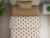 Ornate Brown Polycotton Quilt Single Harmony - By Welspun