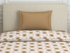 Ornate Brown Polycotton Quilt Single Harmony - By Welspun