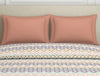 Geometric Pink Polycotton Quilt Double Harmony - By Welspun