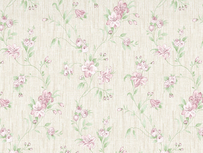 Gloral Pink Polycotton Quilt Double Harmony - By Welspun