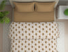 Ornate Brown Polycotton Quilt Double Harmony - By Welspun