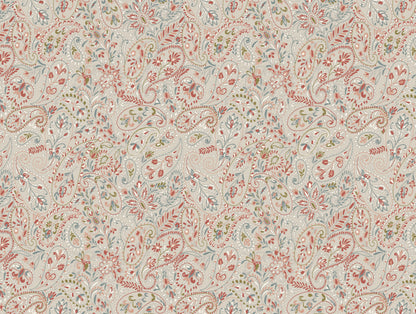 Ornate Light Brown 100% Cotton Double Bedsheet - Aurum By Spaces