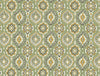 Ornate Light Green 100% Cotton Double Bedsheet - Aurum By Spaces