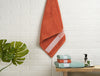 Solid Dark Orange 100% Cotton Towel Combo - Aurum By Spaces