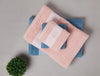 Solid Blush 100% Cotton Towel Combo - Aurum By Spaces