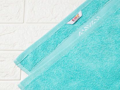 Solid Dark Pink 100% Cotton Towel Combo - Aurum By Spaces