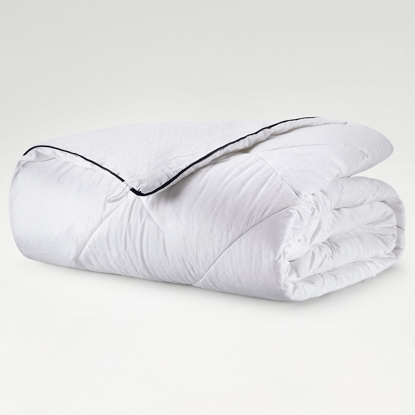 Orion 100% Cotton Double Quilt, 400 TC, Solid, White