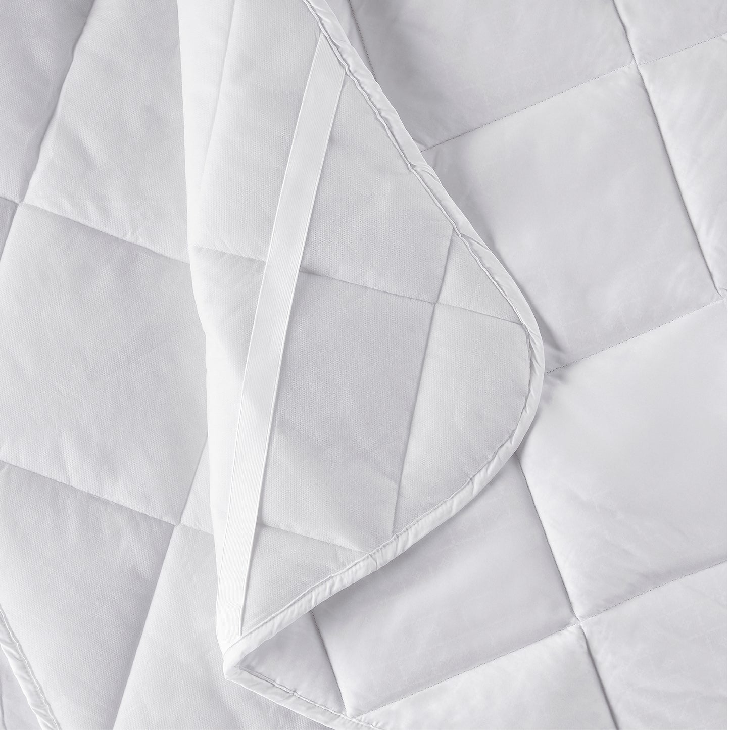 Orion 100% Cotton King Mattress Protector, 400 TC, Solid, White