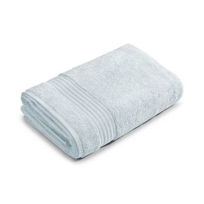 Organic Organic Cotton Bath Towel, 640 GSM, Solid, Light Blue
