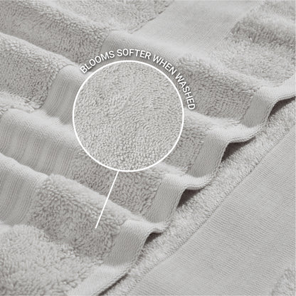 Organic Organic Cotton Bath Towel, 640 GSM, Solid, Blue