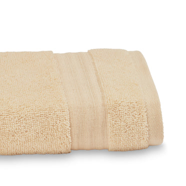 Organic Organic Cotton Hand Towel, 640 GSM, Solid, Beige