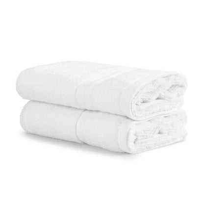Organic Organic Cotton Hand Towel, 640 GSM, Solid, White
