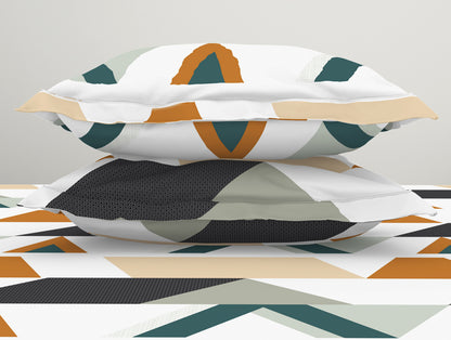 Clay Brown Microfiber Double Bedsheet - Dazzle By Welspun