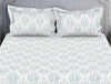 Deep Teal 100% Cotton Large Bedsheet - Serene By Welspun