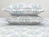 Deep Teal 100% Cotton Large Bedsheet - Serene By Welspun