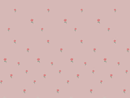 Essential 144 TC Pink Floral Duvet Cover