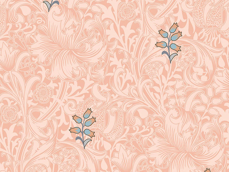 Essentials 100% Cotton  Fitted King Bedsheet, 144 TC, Floral, Light Yellow