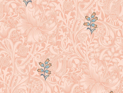 Essentials 100% Cotton  Fitted King Bedsheet, 144 TC, Floral, Light Yellow