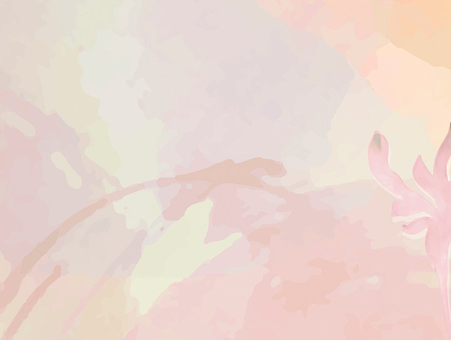 Essentials Cotton Viscose  Double Bedsheet, 138 TC, Floral, Light Pink