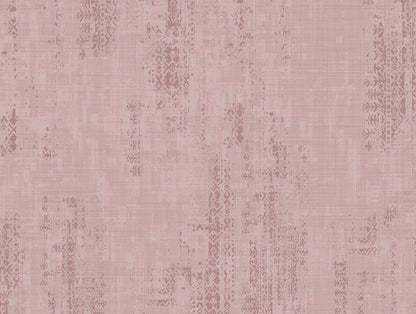 Essentials Premium 100 % Cotton  Large Bedsheet, 180 TC, Geometric, Blush