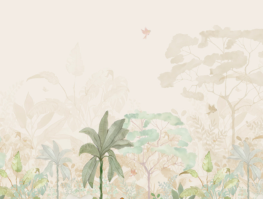 Essentials Premium 100 % Cotton  Large Bedsheet, 180 TC, Floral, Light Aqua