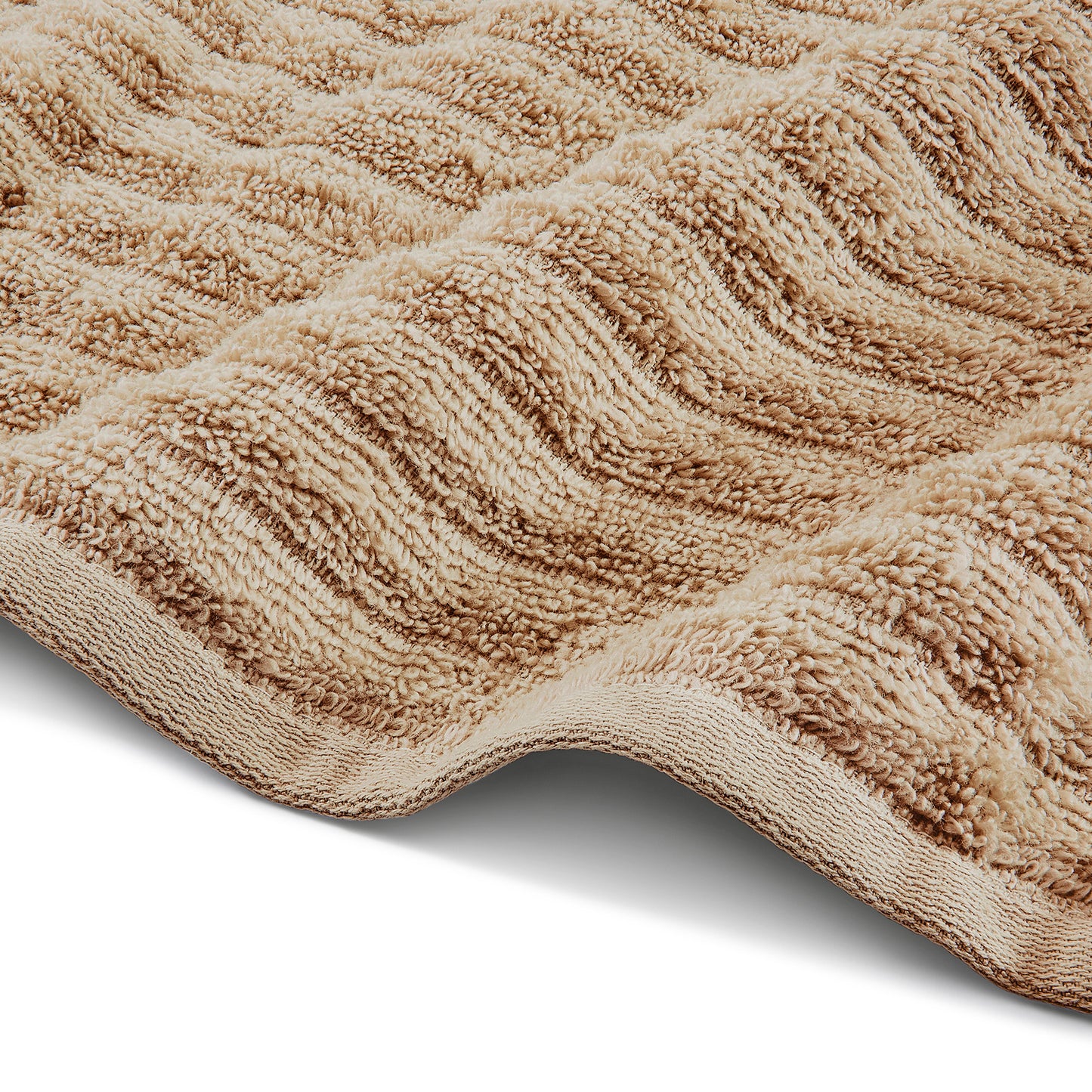 Mellow 100% Cotton Bath Towel, 350 GSM, Solid, Light Brown