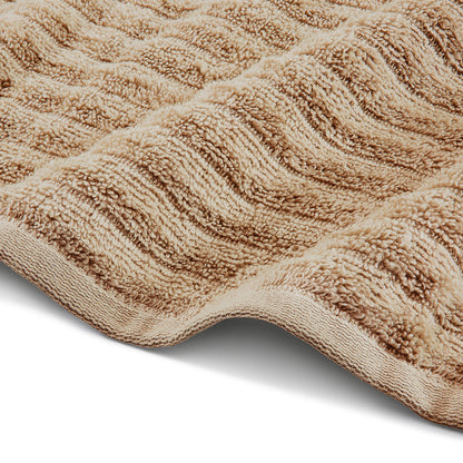 Mellow 100% Cotton Bath Towel, 350 GSM, Solid, Light Brown