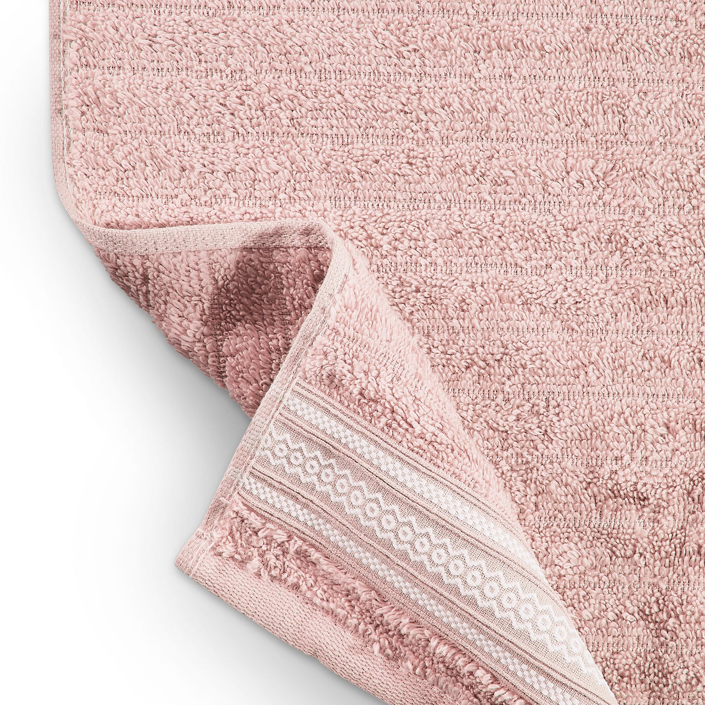 Mellow 100% Cotton Bath Towel, 350 GSM, Solid, Light Pink
