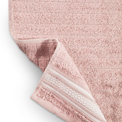 Mellow 100% Cotton Bath Towel, 350 GSM, Solid, Light Pink