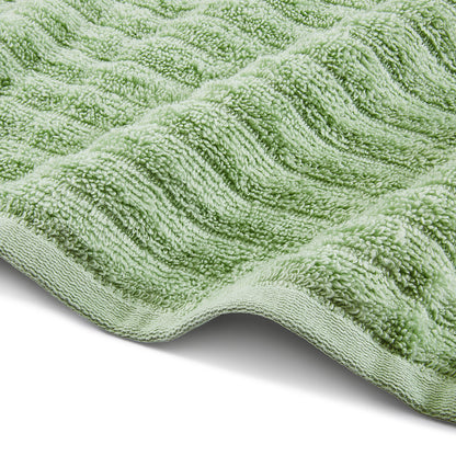 Mellow 100% Cotton Bath Towel, 350 GSM, Solid, Light Green