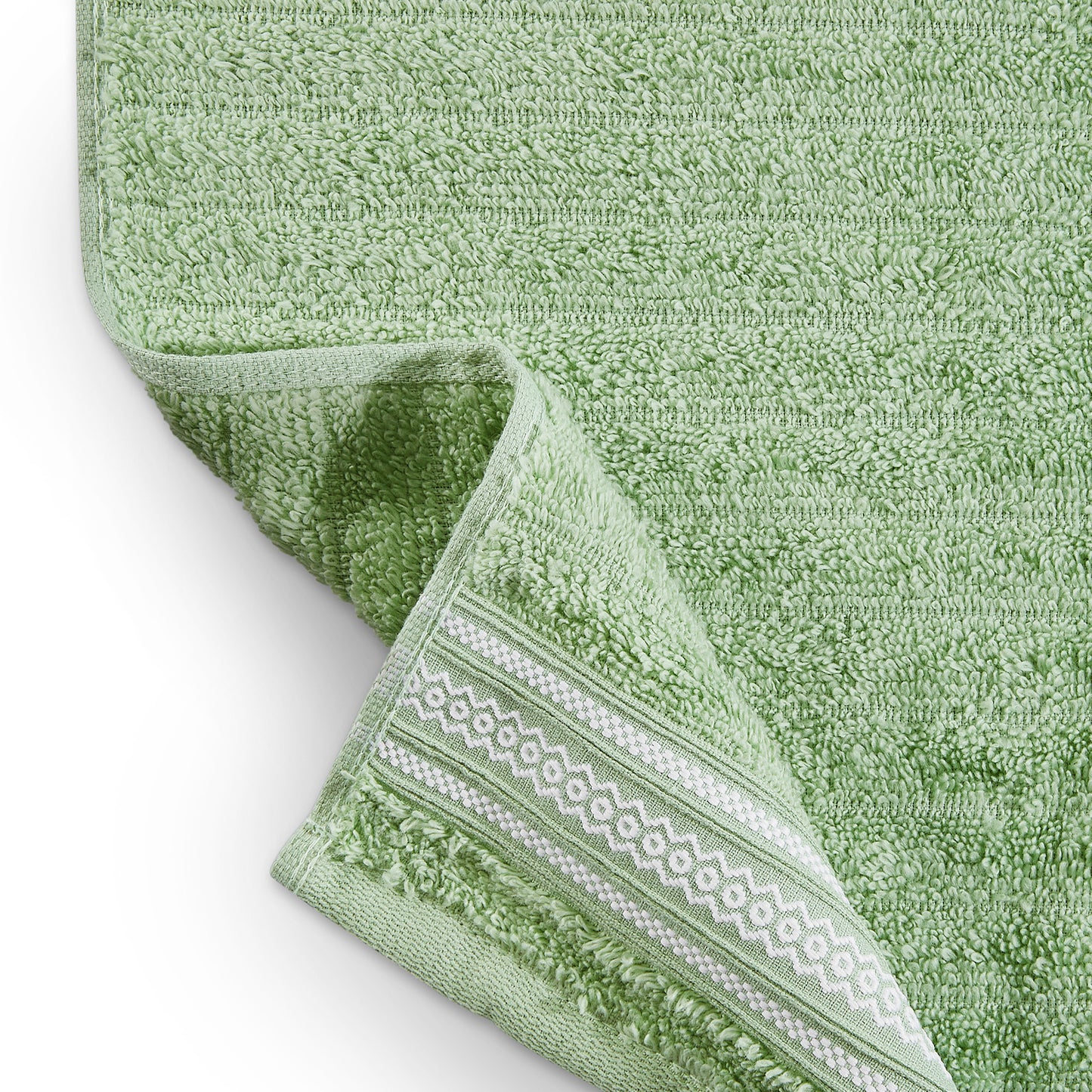 Mellow 100% Cotton Bath Towel, 350 GSM, Solid, Light Green