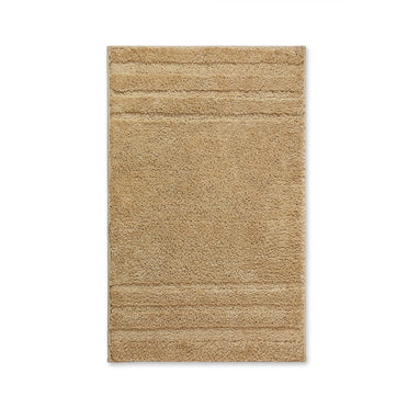 Airsoft Polyester Small Bath Mat, 1552 GSM, Solid, Yellow