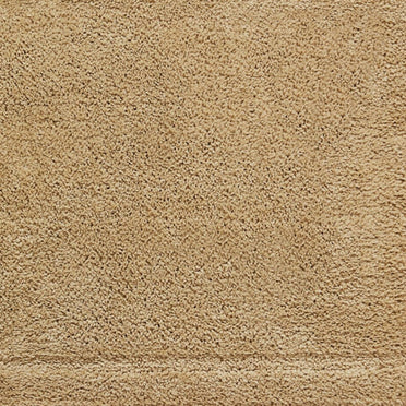 Airsoft Polyester Small Bath Mat, 1552 GSM, Solid, Yellow