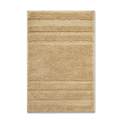 Airsoft Polyester Large Bath Mat, 1539 GSM, Solid, Yellow