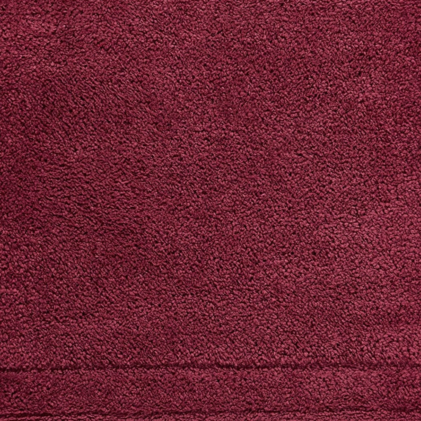 Airsoft Polyester Large Bath Mat, 1539 GSM, Solid, Dark Red