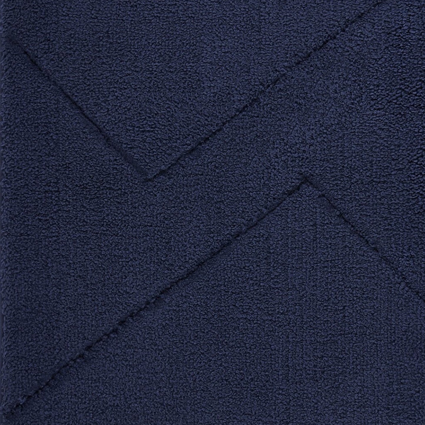 Swift Flow Polyester Small Bath Mat, 1677 GSM, Solid, Navy