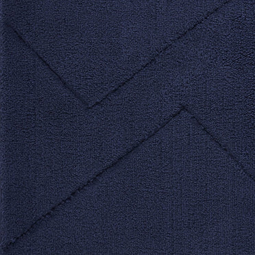 Swift Flow Polyester Small Bath Mat, 1677 GSM, Solid, Navy