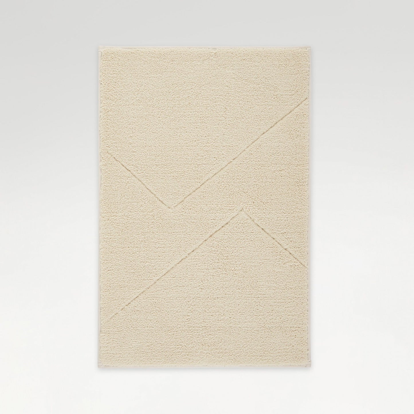 Swift Flow Polyester Small Bath Mat, 1677 GSM, Solid, Light Brown