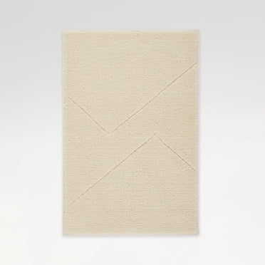 Swift Flow Polyester Small Bath Mat, 1677 GSM, Solid, Light Brown
